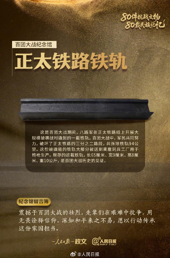 铭记！9件抗战文物见证血性抗争