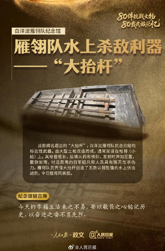 铭记！9件抗战文物见证血性抗争