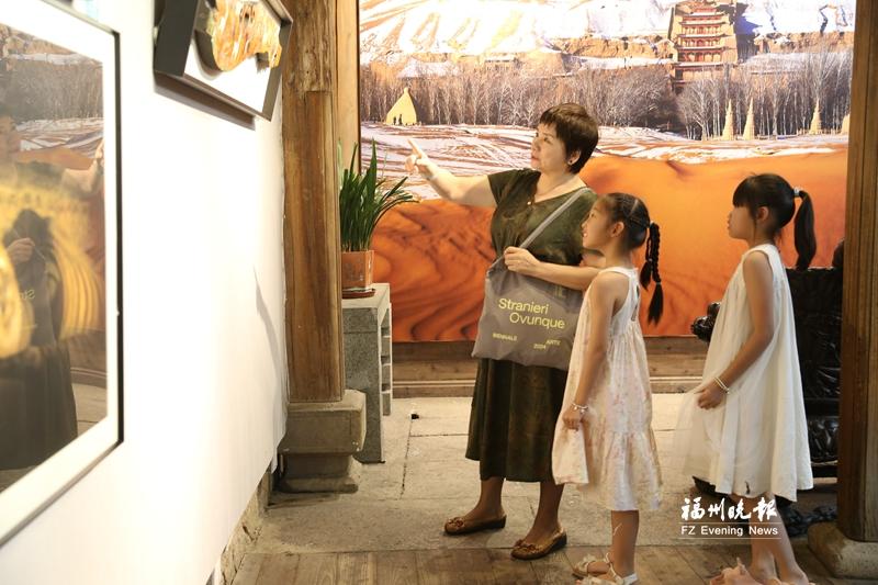 漆髹敦煌专场展在三坊七巷开幕 免费展至26日