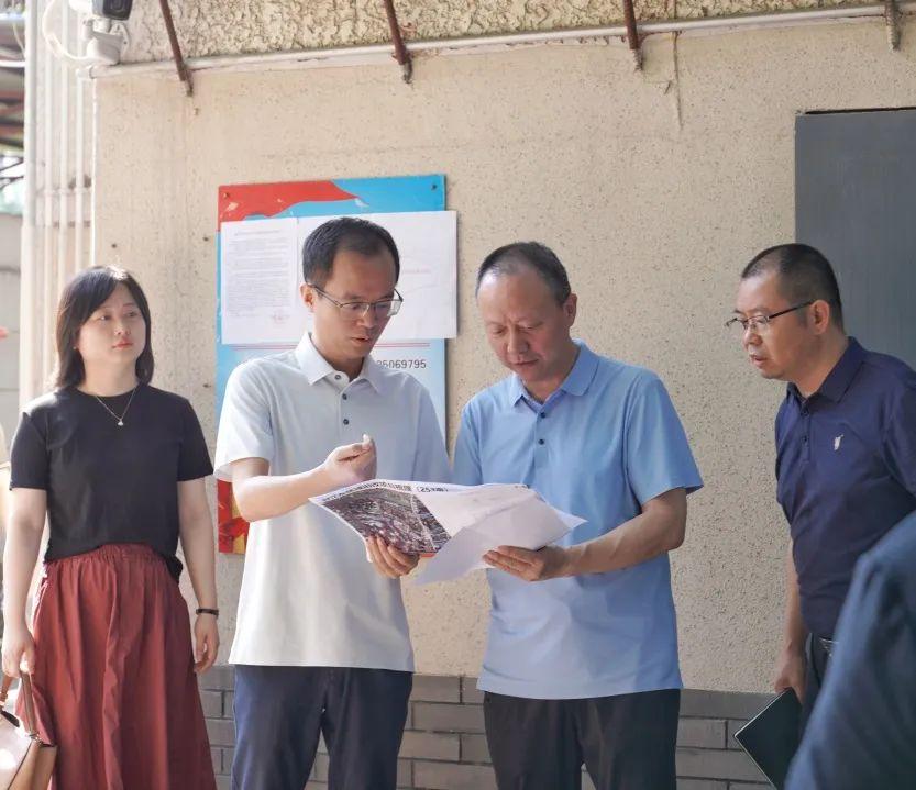 台江区政府主要领导调研祥坂新村及周边地块