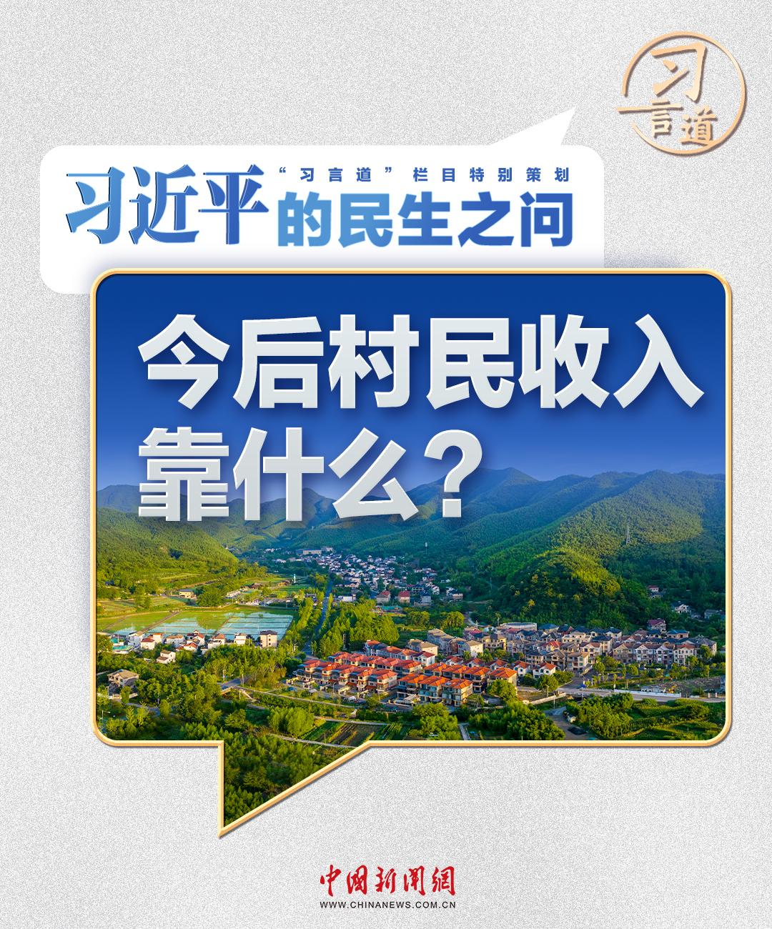习近平的民生之问丨“今后村民收入靠什么？”