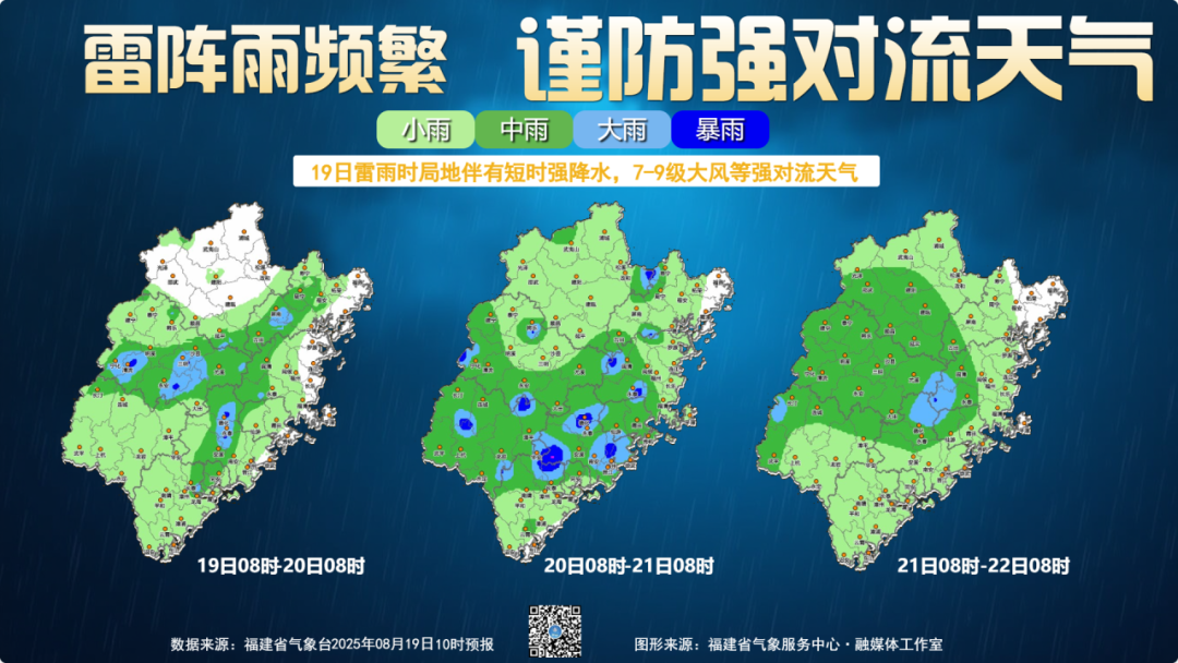 福建暑热依旧在线 雷阵雨常“光顾”