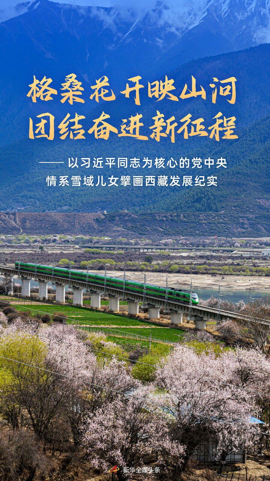格桑花开映山河 团结奋进新征程——以习近平同志为核心的党中央情系雪域儿女擘画西藏发展纪实