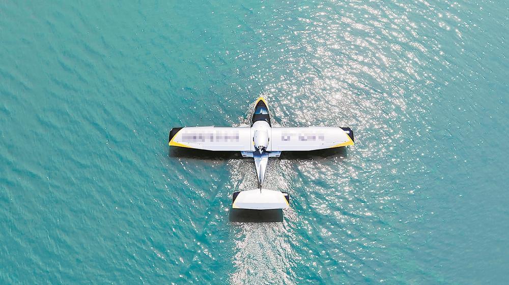 福建首家水陆两栖飞机飞行俱乐部落地罗源