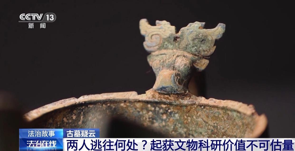 男子看小说学盗墓挖走20余件国宝