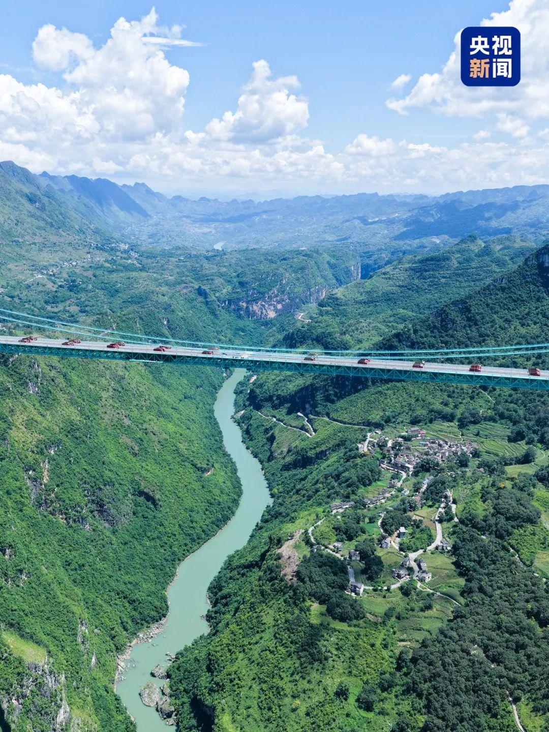 世界第一高桥通过“终极大考”！高清大图来了→