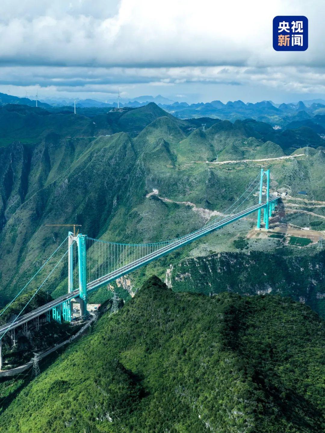 世界第一高桥通过“终极大考”！高清大图来了→