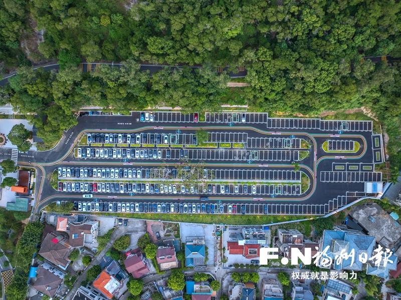 鼓山下院2号停车场开放 景区停车位超千个