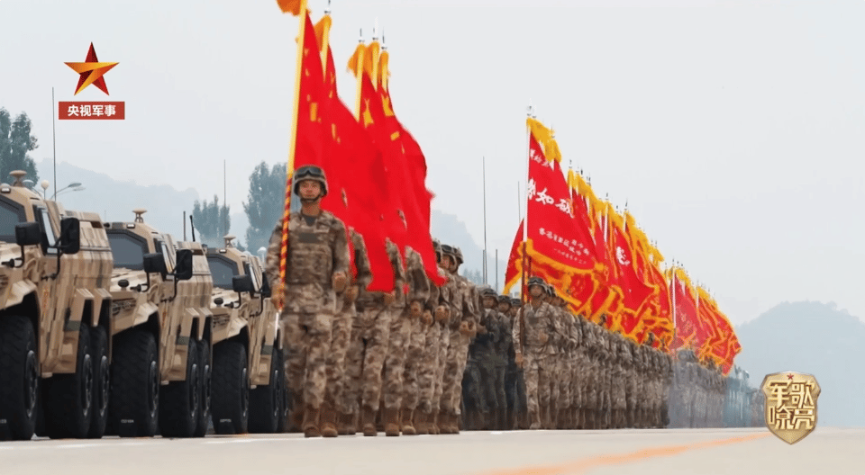 九三阅兵倒计时6天！气势如虹、英姿飒爽在训练场上具象化了