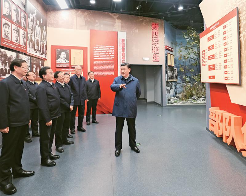 弘扬伟大抗战精神，向着中华民族伟大复兴的光辉彼岸奋勇前进