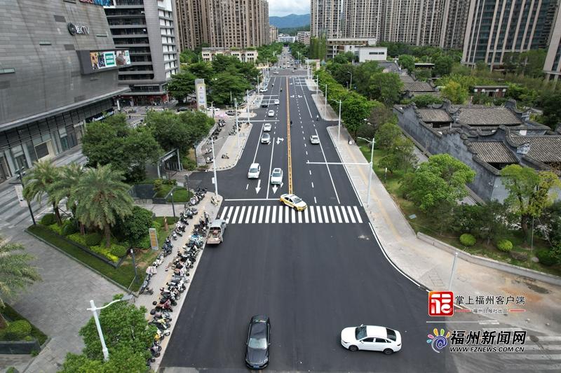 竹屿路全线通车 晋安路网“上新”