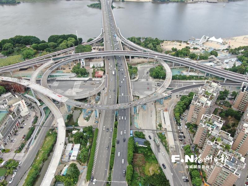 福州城区路网建设持续完善 稳步拉开城市发展框架