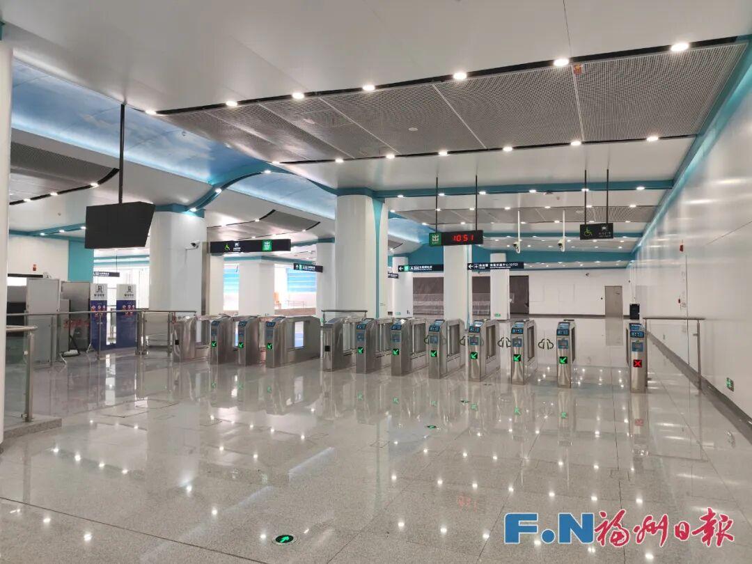 福州地铁机场站谍照来了！就在航站楼对面