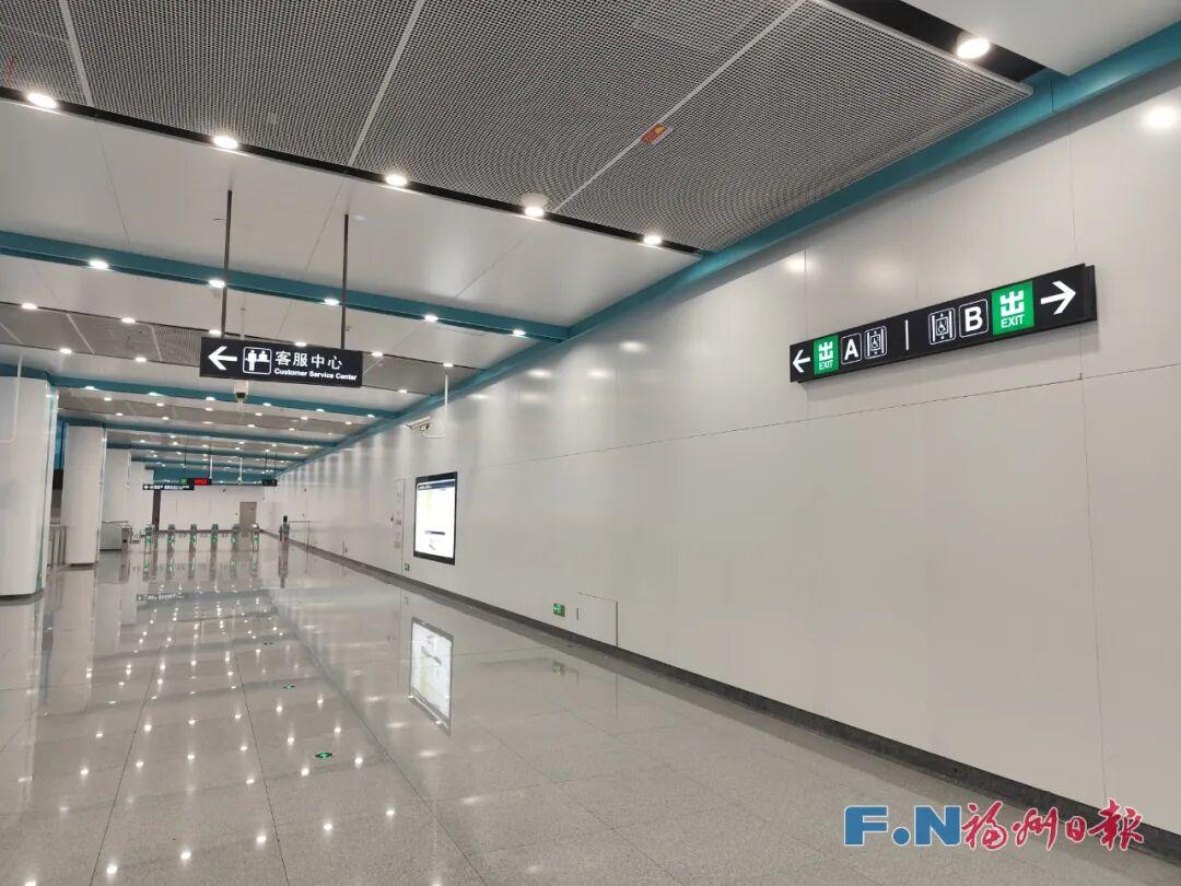 福州地铁机场站谍照来了！就在航站楼对面