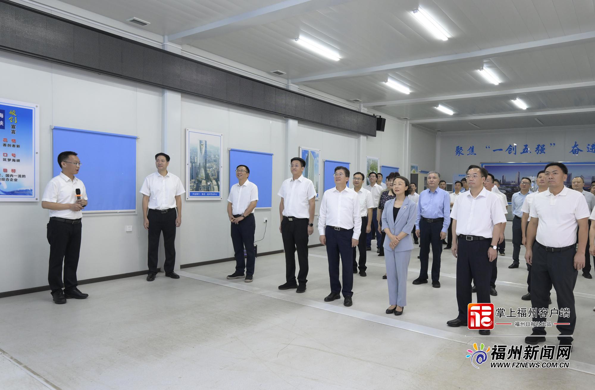 郭宁宁带队赴鼓楼区晋安区开展“亮晒比学”活动