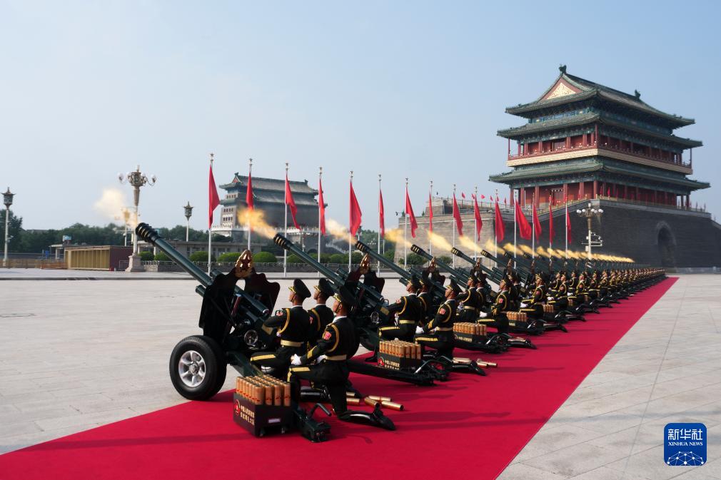 纪念中国人民抗日战争暨世界反法西斯战争胜利80周年大会在京举行（一）