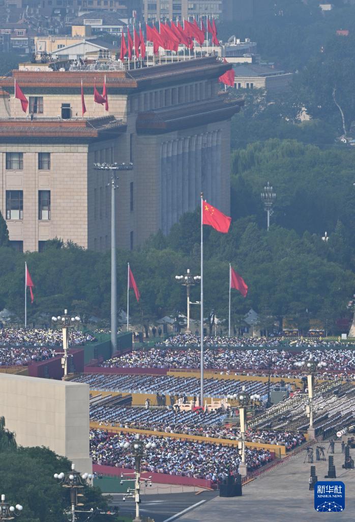 纪念中国人民抗日战争暨世界反法西斯战争胜利80周年大会在京举行（一）