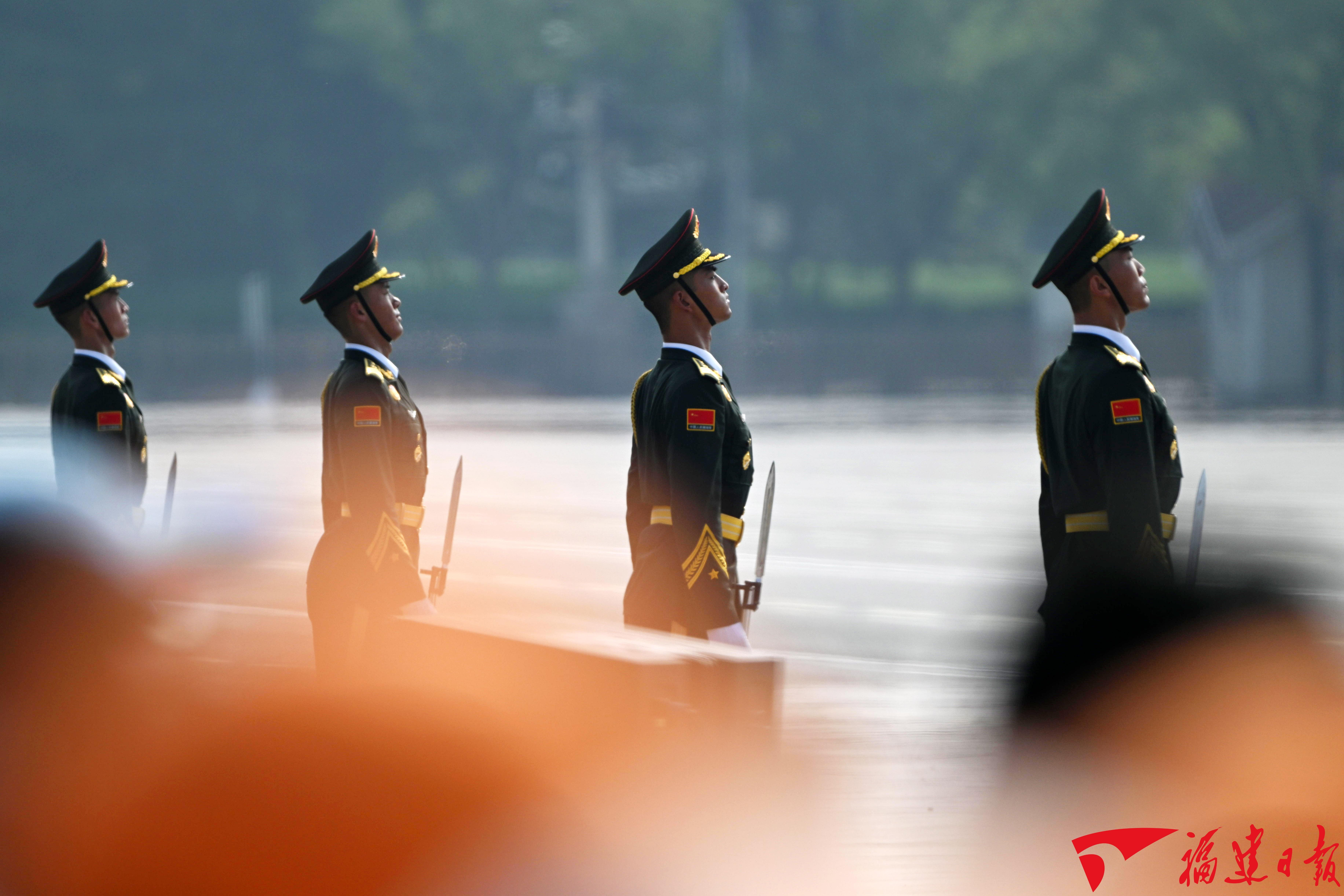 记者现场直击！在观礼台，来自福建的他们说……