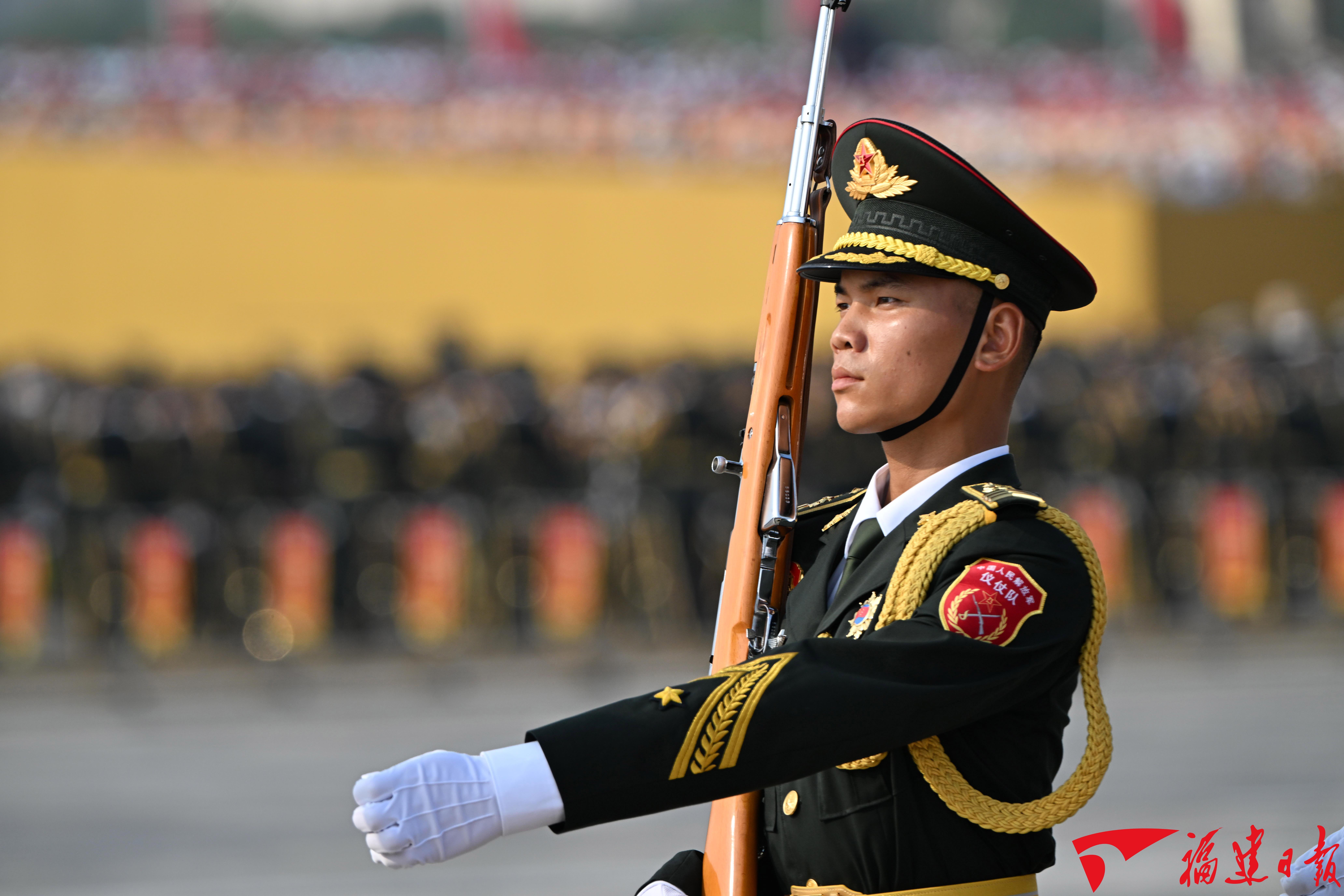 记者现场直击！在观礼台，来自福建的他们说……