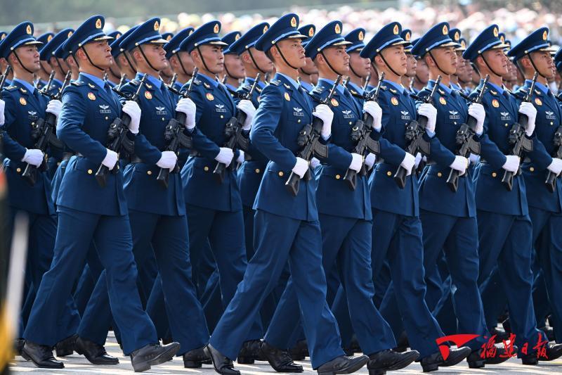 记者现场直击！在观礼台，来自福建的他们说……