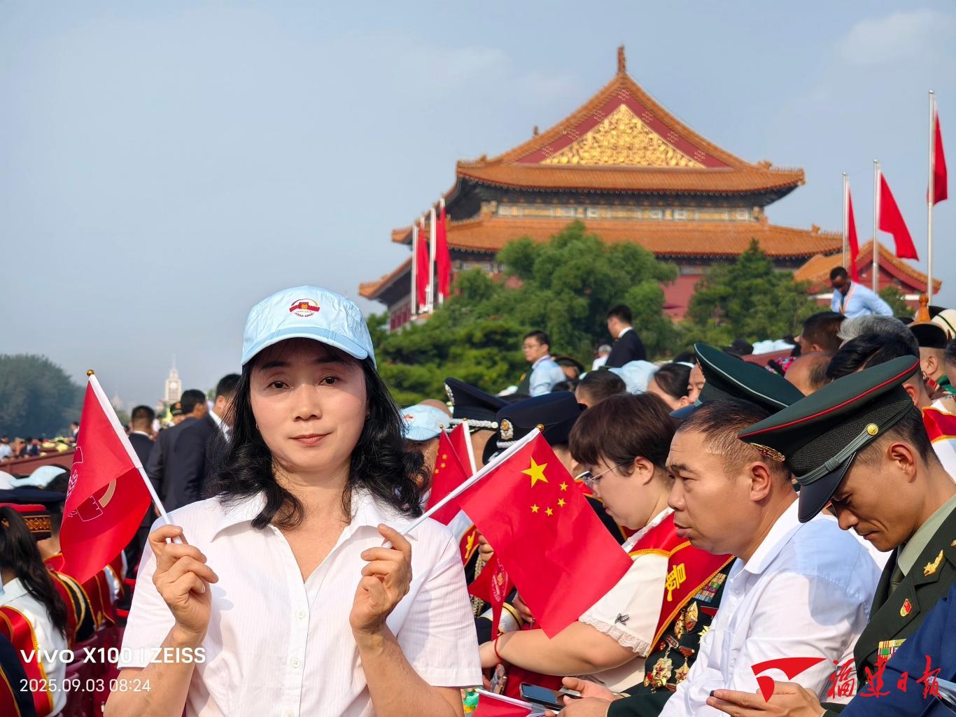 记者现场直击！在观礼台，来自福建的他们说……