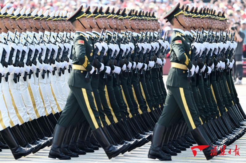 记者现场直击！在观礼台，来自福建的他们说……