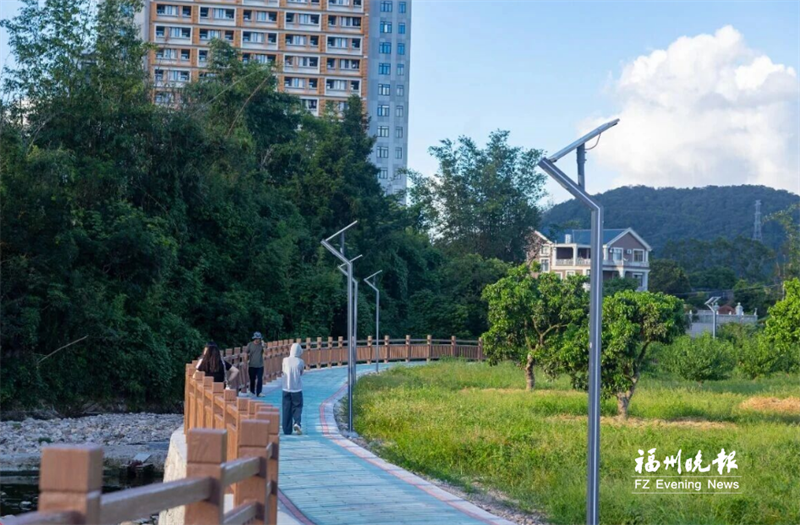 福清市镜洋镇淘江步道启用