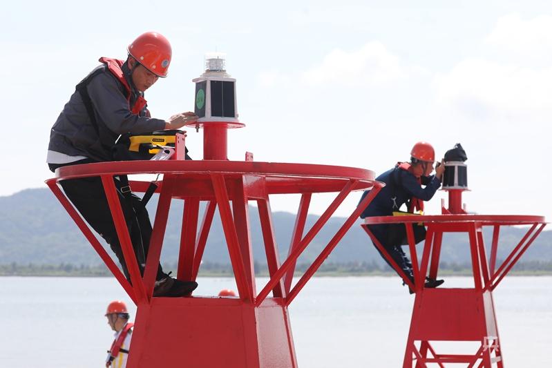 能工巧匠护“航安” 福建举办航标工职业技能竞赛