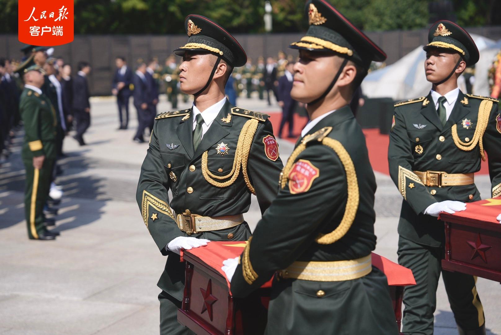 英雄安息！第十二批志愿军烈士遗骸安葬祭文