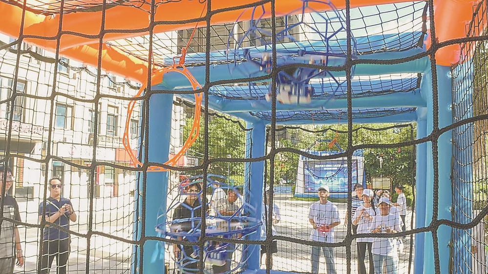 閩臺未來工程師無人機足球交流賽舉辦