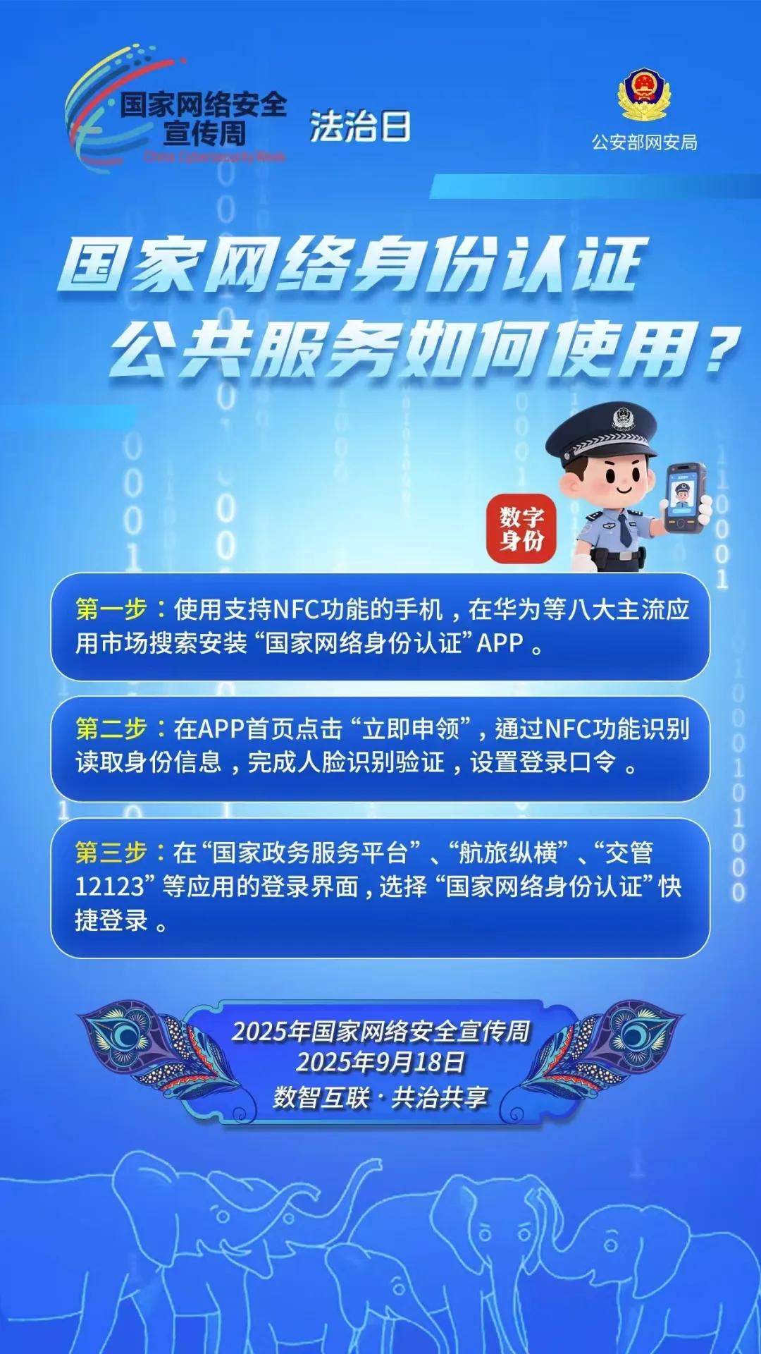 2025年国家网络安全宣传周 | 带你了解国家网络身份认证公共服务