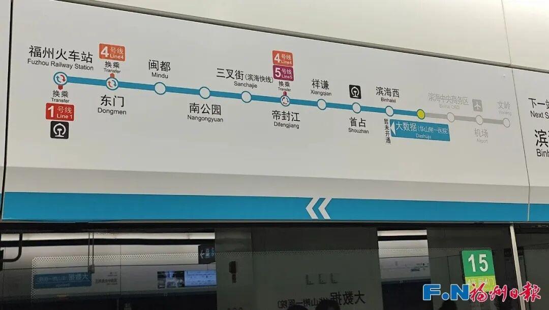 人潮涌动！福州滨海快线发车！名场面来了→