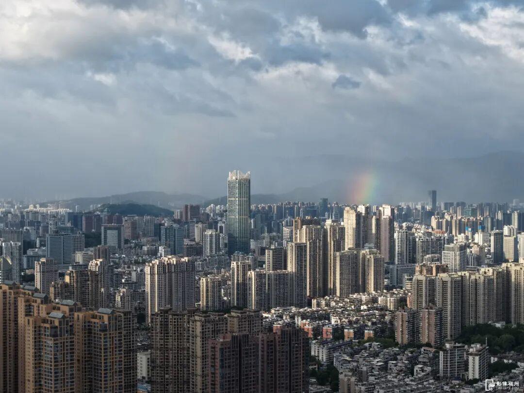 福州彩虹刷屏！见者好运！