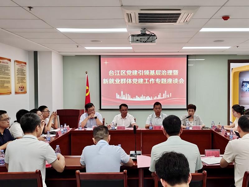 台江区党建引领基层治理暨新就业群体党建工作活动举行