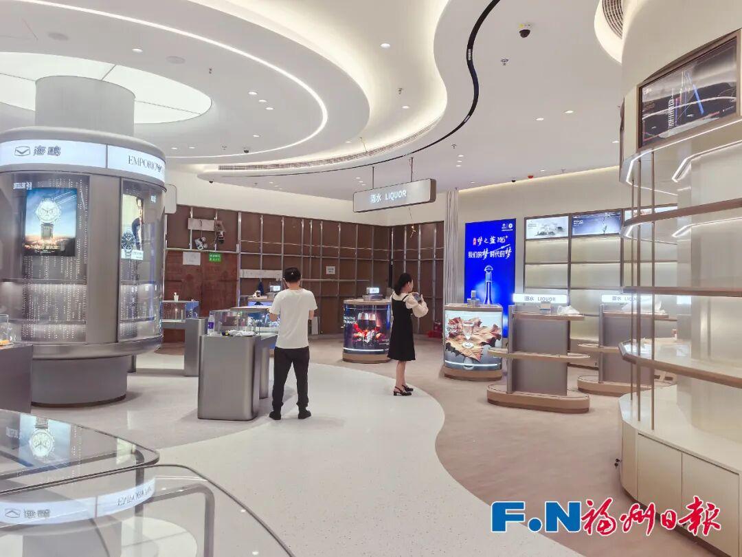 已进入装修收尾！记者探秘福州首家市内免税店！