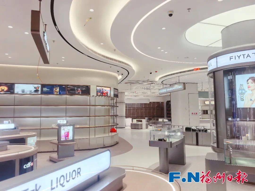 已进入装修收尾！记者探秘福州首家市内免税店！