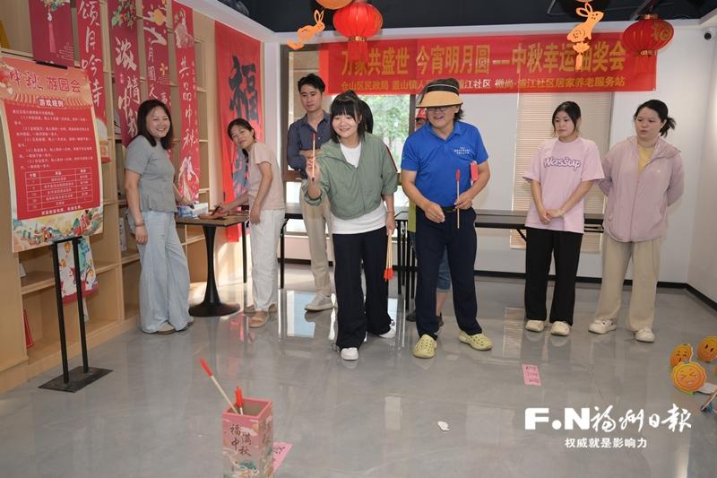 倉山蓋山鎮舉辦主題活動，兩岸同胞歡聚迎中秋