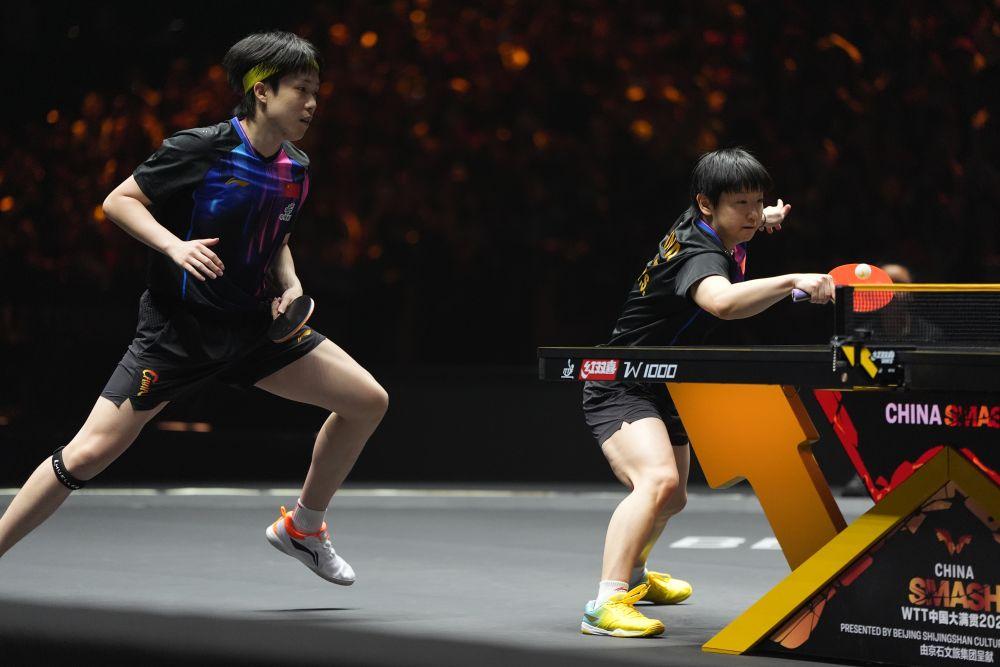 “莎头组合”获WTT中国大满贯赛混双金牌