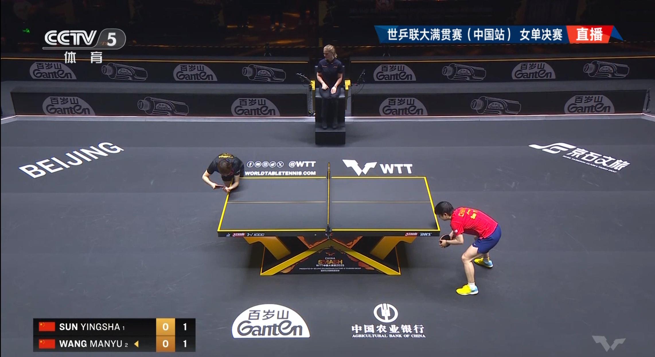 祝贺！王曼昱夺得WTT中国大满贯女单冠军