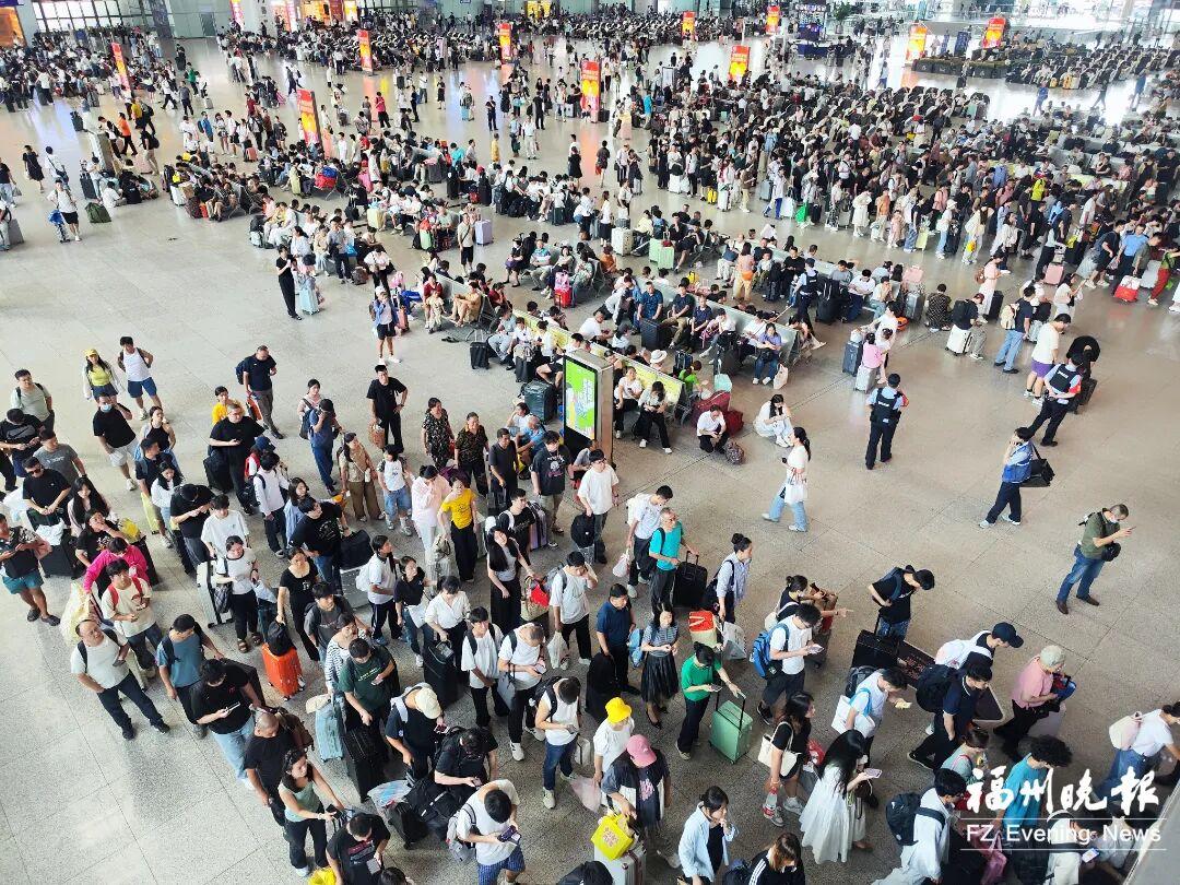假期返程第一波高峰，已抵达福州