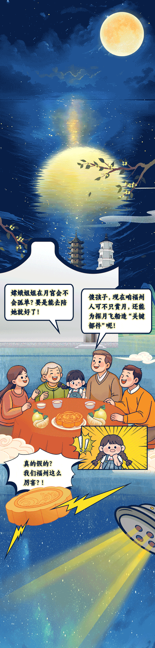 福州和月亮，竟有这么多的故事！