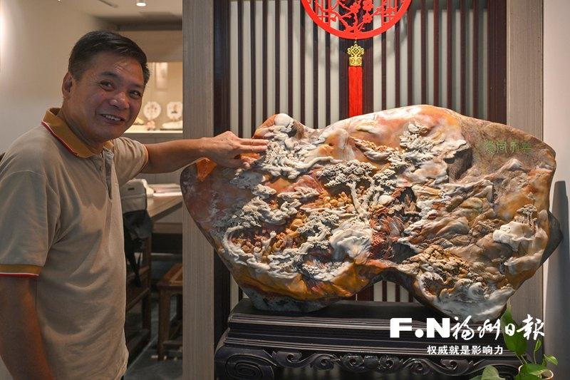 中国工艺美术大师、寿山石雕非遗代表性传承人陈益晶：让国石文化熠熠生辉