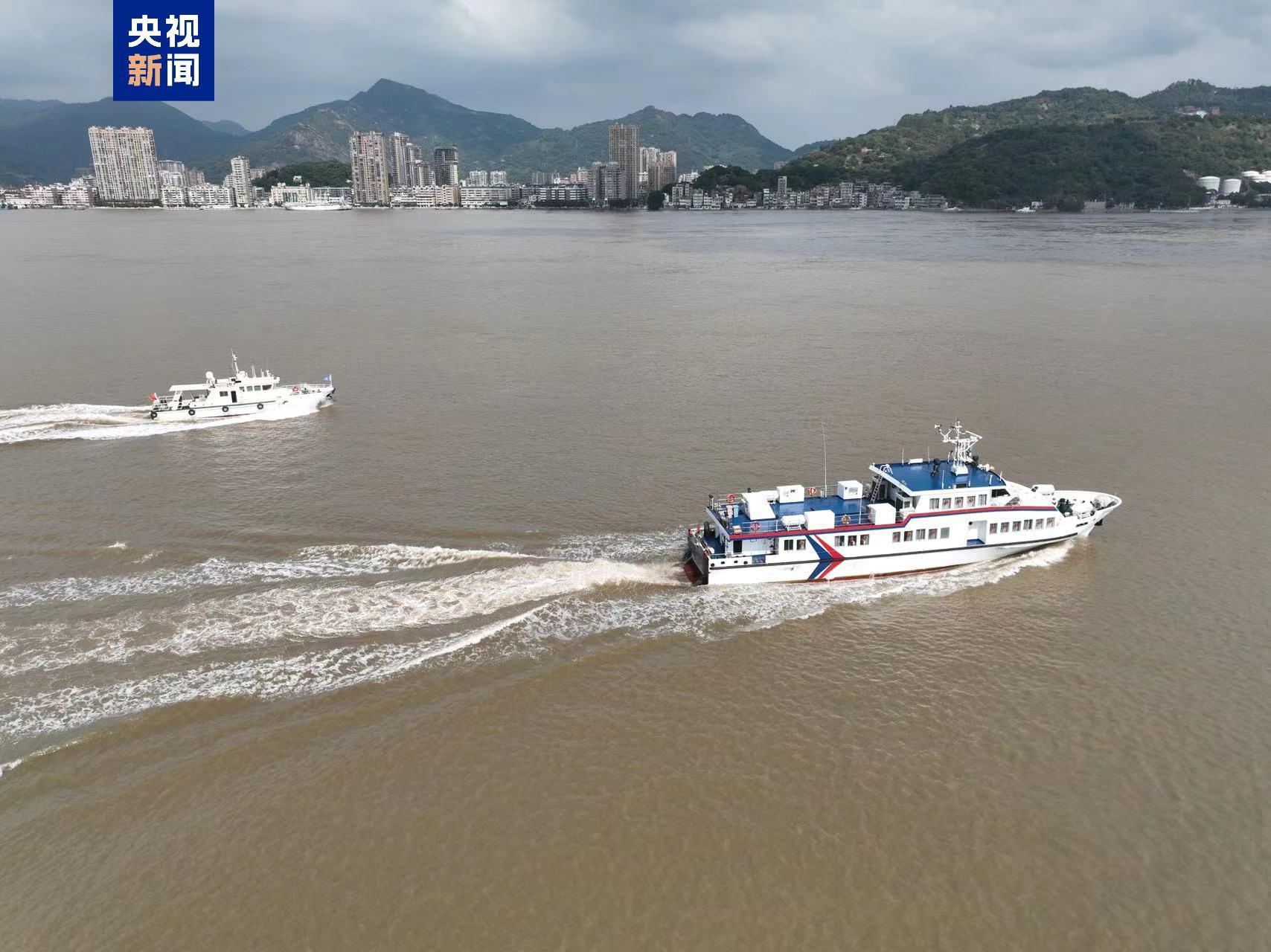 假期福建水路客运火爆 闽江夜游同比增长超490%