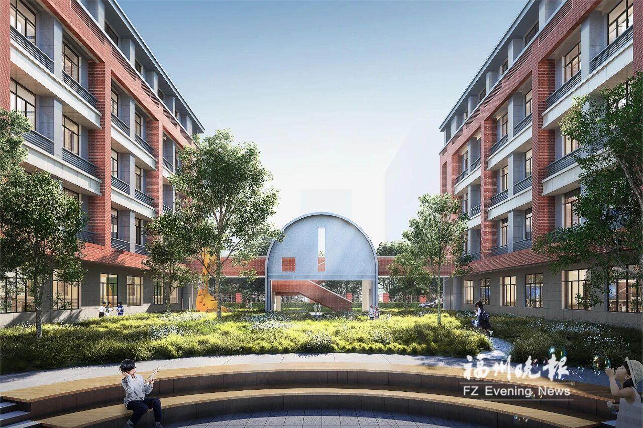 白湖北园片区小学转入主体结构施工