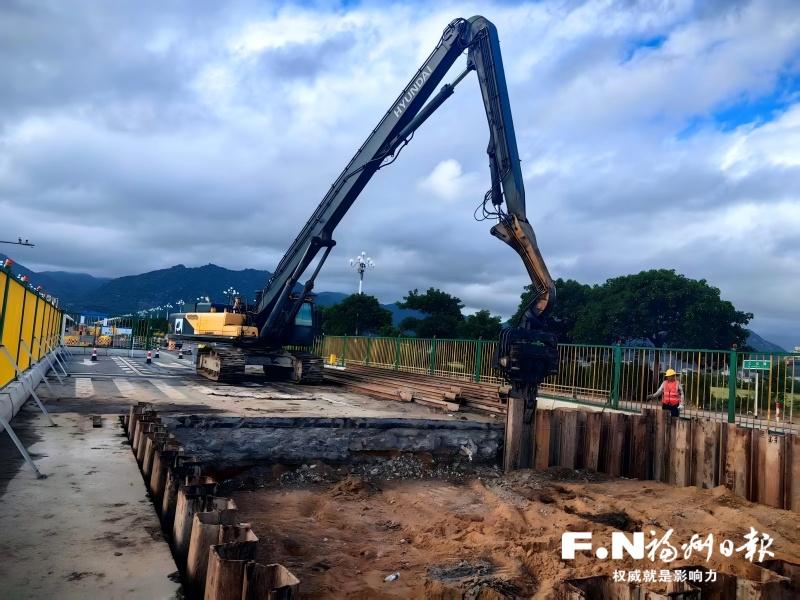 福州新区东湖污水厂尾水排放及在线监测设施建设工程开工