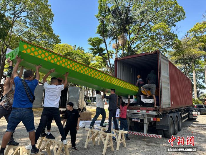 閩籍僑胞在巴西籌建龍舟俱樂部