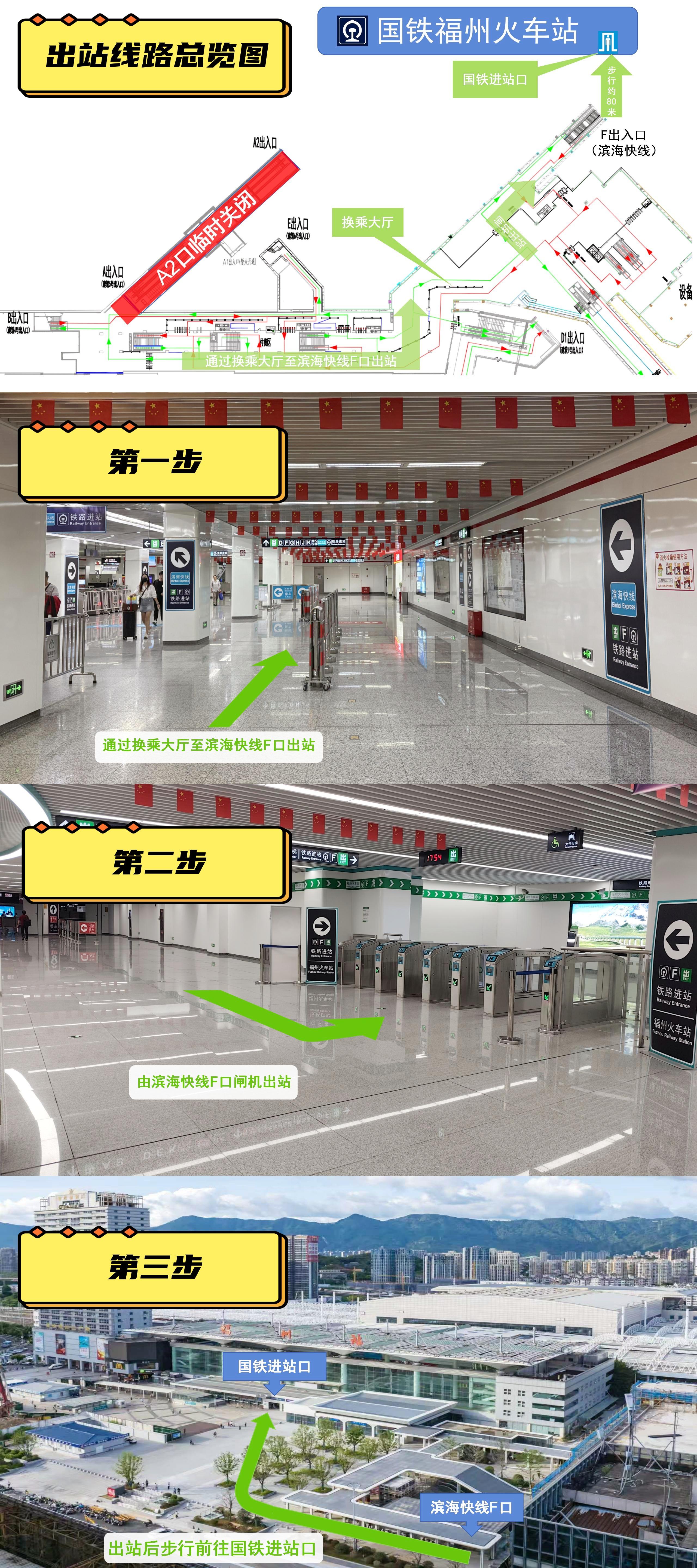 事关出行！福州火车站部分地铁出入口将关闭