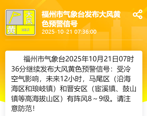 11.4℃！大风＋降雨＋降温，全福建冷冷冷！