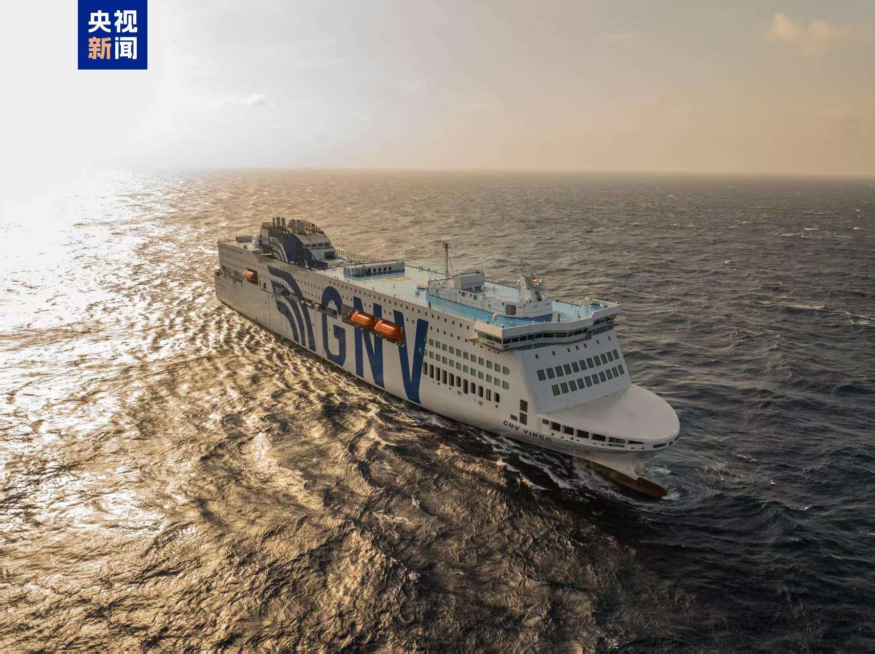 船舶内装100%国产化 我国首艘自研大型出口双燃料客滚船