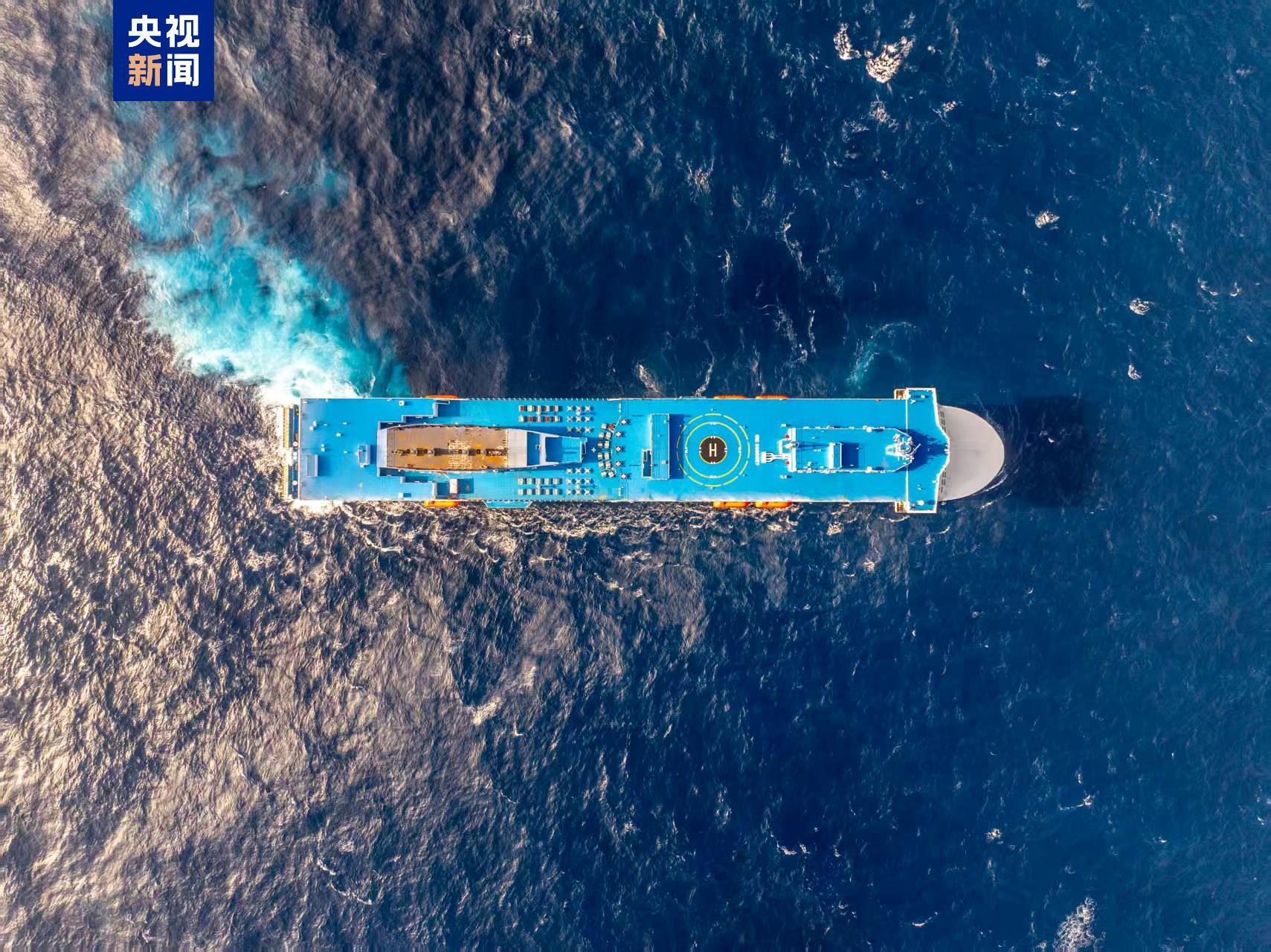 船舶内装100%国产化 我国首艘自研大型出口双燃料客滚船